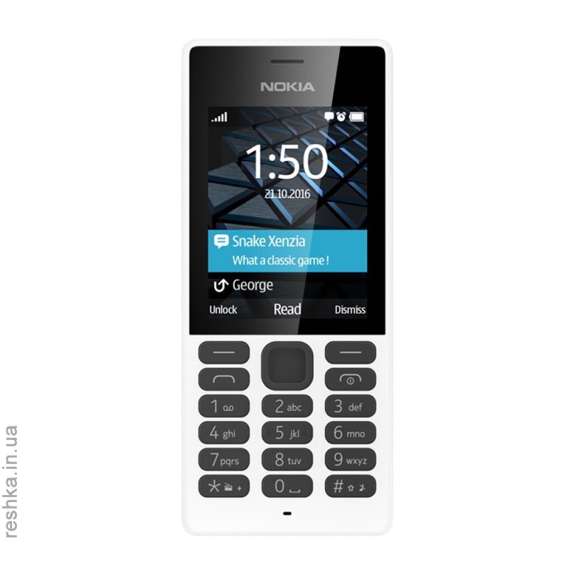 Мобильный телефон  Nokia 150 Dual Sim White 