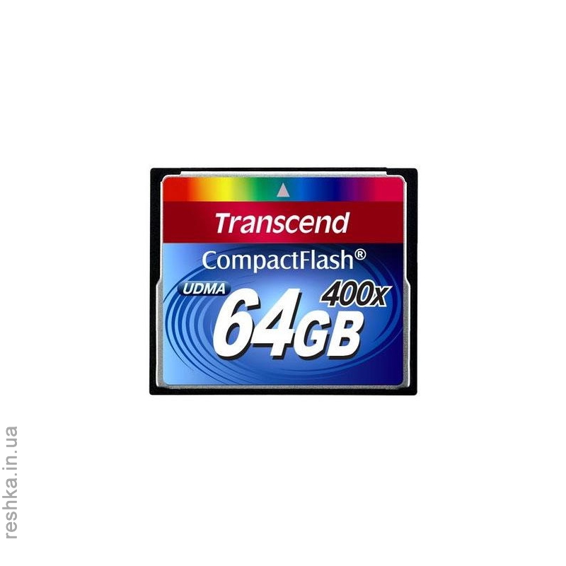 Карта памяти Transcend Compact Flash 64 GB (400X)