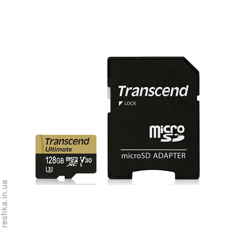 Карта памяти Transcend microSDXC 128GB UHS-I U3 MLC (R95,W60MB/s)