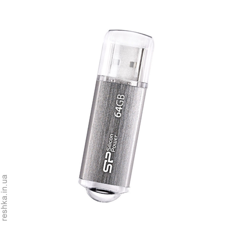 Flash Drive Silicon Power Ultima II I-series 64 GB Silver