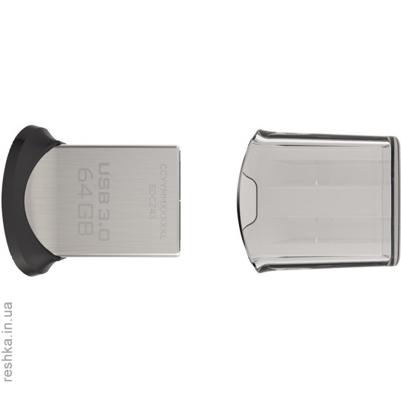 Флешка Sandisk  Cruzer Ultra Fit 64GB (SDCZ43-064G-G46/GAM46)