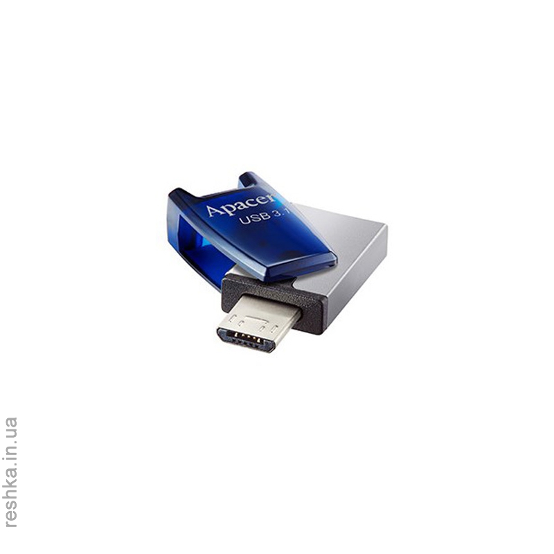 Flash Drive Apacer AH179 64GB OTG Mobile Blue
