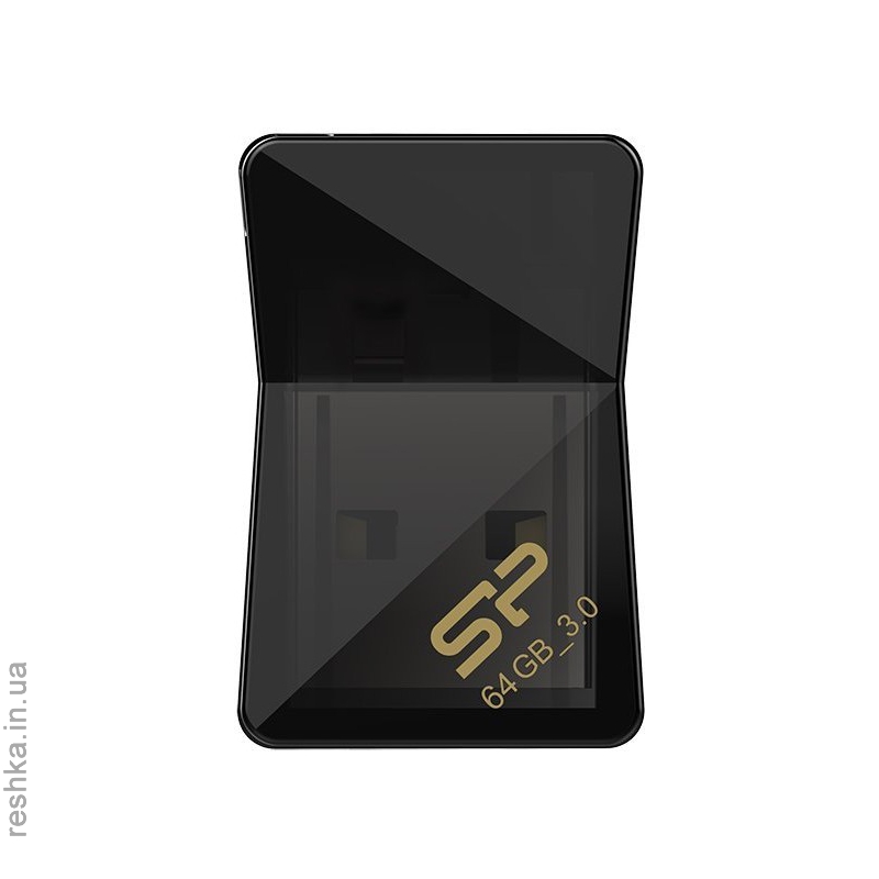 Флешка Silicon-Power  Jewel J08 64GB Black (SP064GBUF3J08V1K)