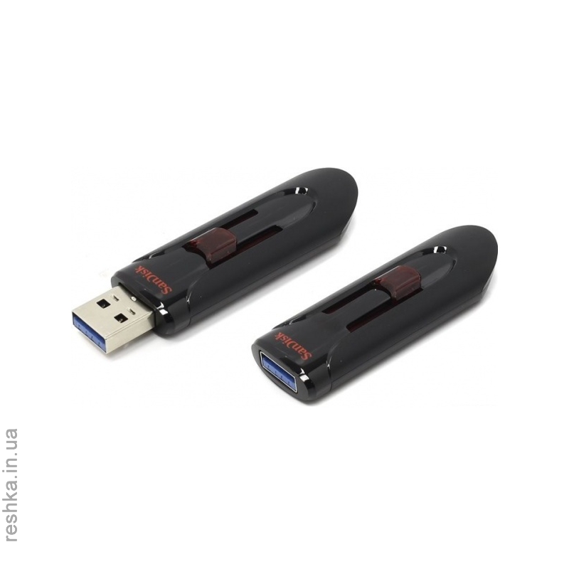 Flash Drive Sandisk Cruzer Glide 128 Gb USB 3.0 Black