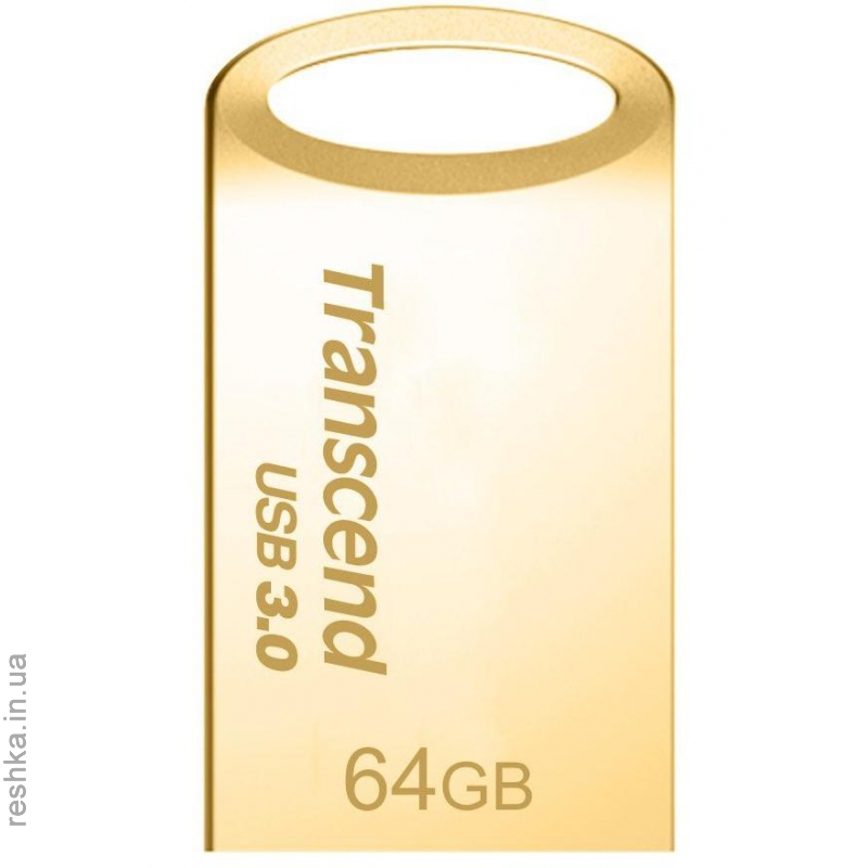 Флеш-память Transcend USB 3.0 JetFlash 710 64GB Metal Gold TS64GJF710G