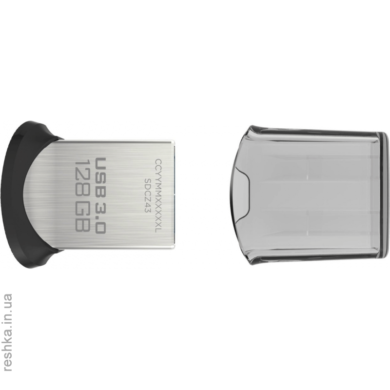 Флешка Sandisk  Cruzer Ultra Fit 128GB (SDCZ43-128G-G46/GAM46)