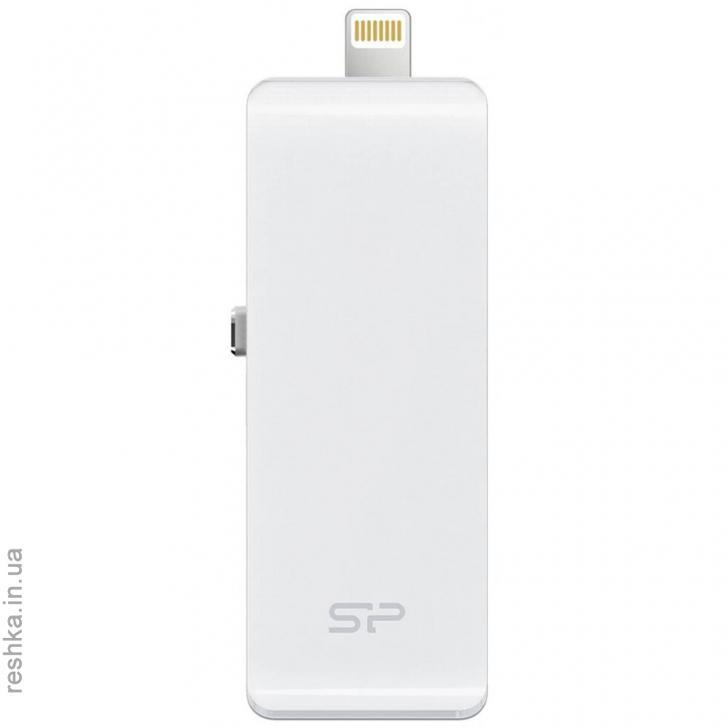 USB флеш накопитель Silicon Power 32GB xDrive Z30 White USB 3.0/Lightning (SP032GBLU3Z30V1W) изображение 2
