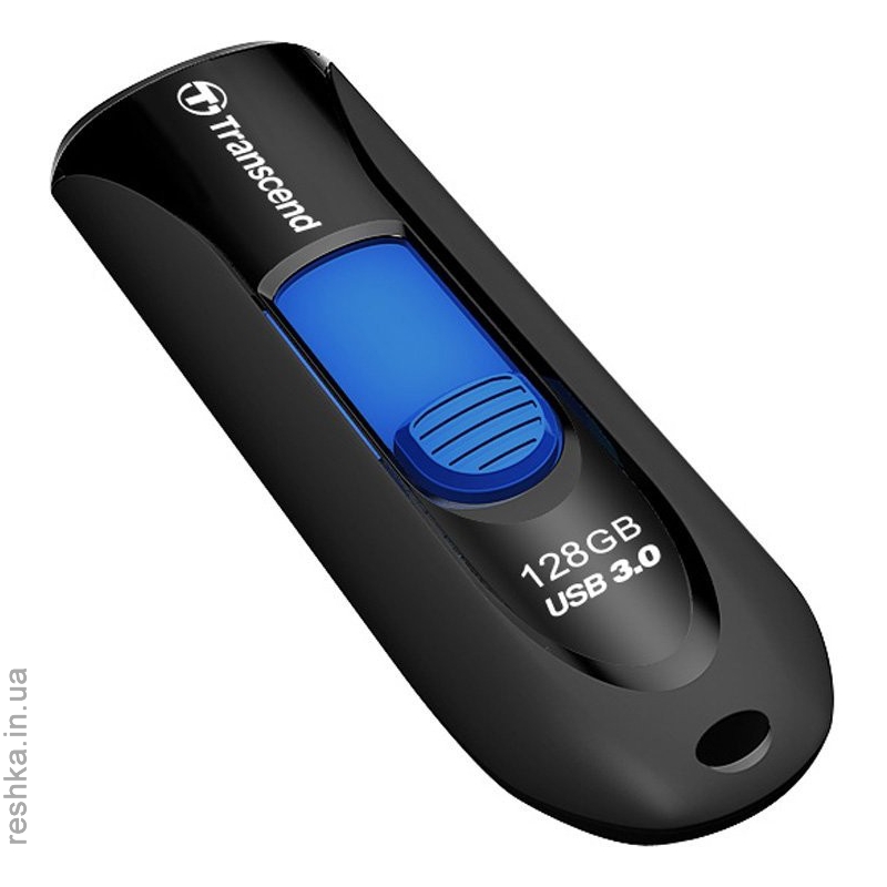 Flash Drive Transcend JetFlash 790 128 GB USB 3.0 Black