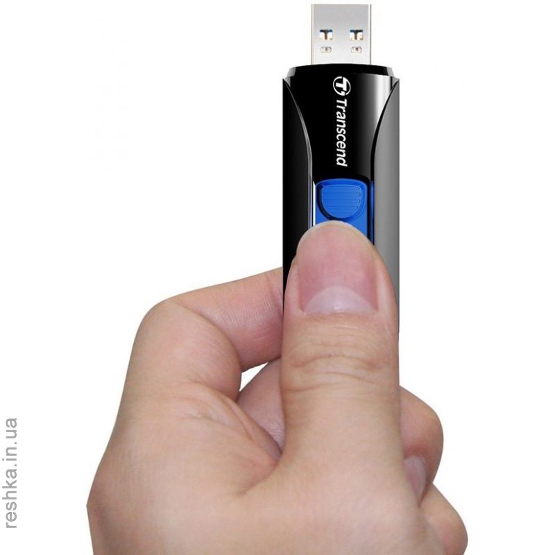 Flash Drive Transcend JetFlash 790 128 GB USB 3.0 Black