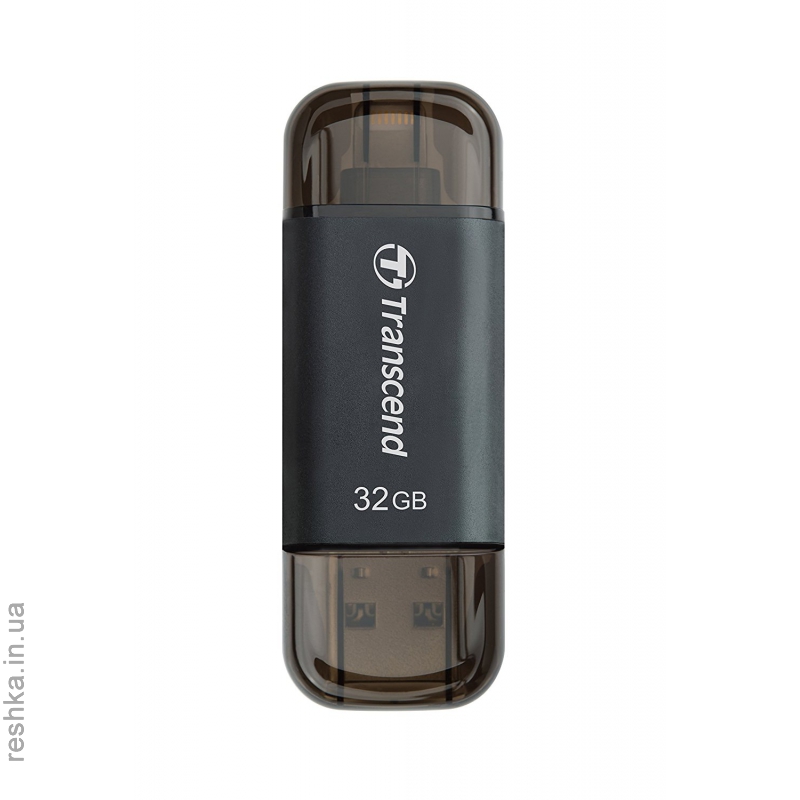 Флеш-память Transcend JetDrive Go 300 64GB, Lightning/USB 3.1 Black