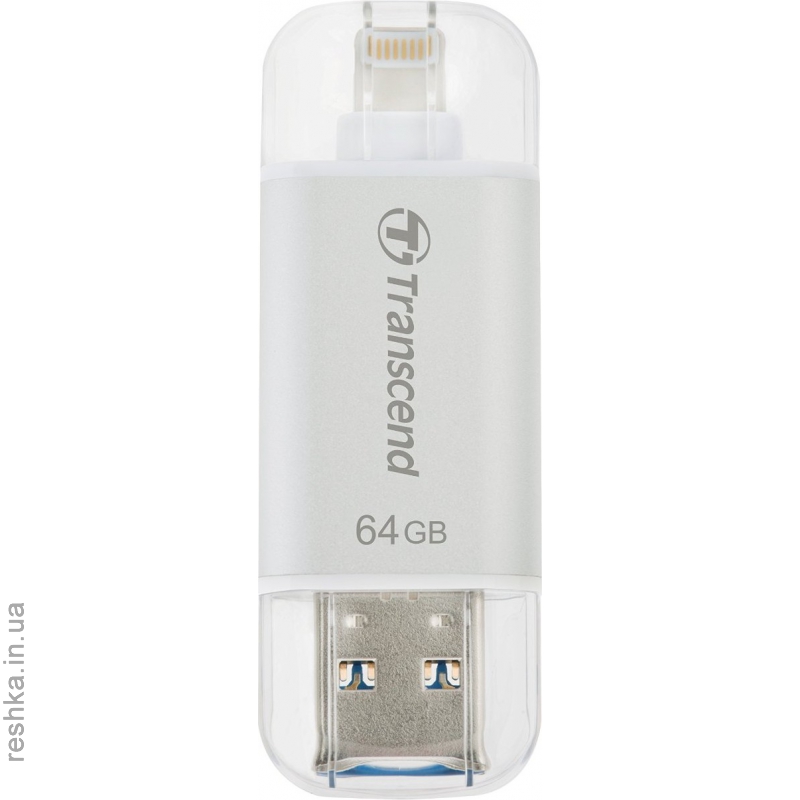 Флешка Transcend  JetDrive Go 300 64GB Silver (TS64GJDG300S)