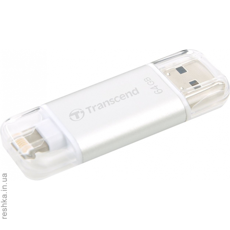 Флешка Transcend  JetDrive Go 300 64GB Silver (TS64GJDG300S)