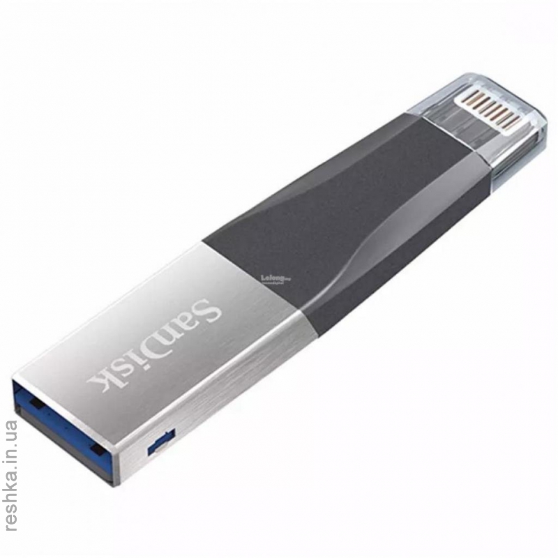 Flash drive SANDISK iXpand Mini 128 Gb, USB 3.0/Lightning for Apple