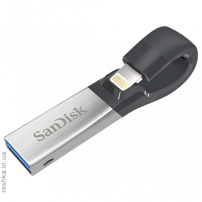 Flash Drive Sandisk USB iXpand 64 Gb, USB 3.0/Lightning for Apple
