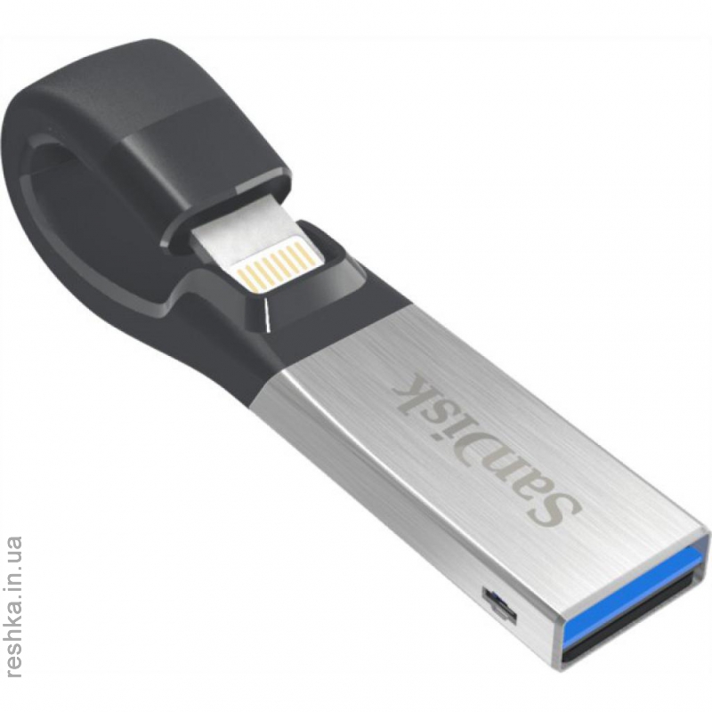 Flash Drive Sandisk USB iXpand 64 Gb, USB 3.0/Lightning for Apple