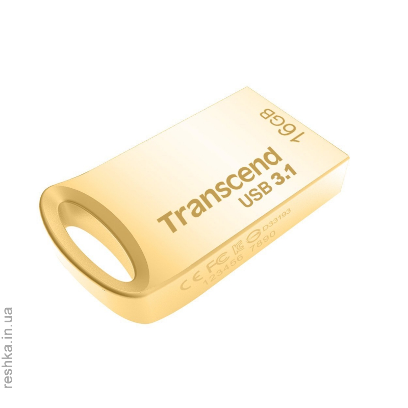 Флеш-память Transcend JetFlash 710 16GB USB 3.0 Gold