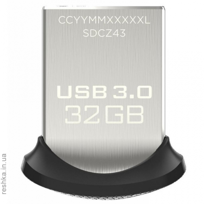 Flash Drive Sandisk USB Cruzer Ultra Fit 32Gb USB 3.0