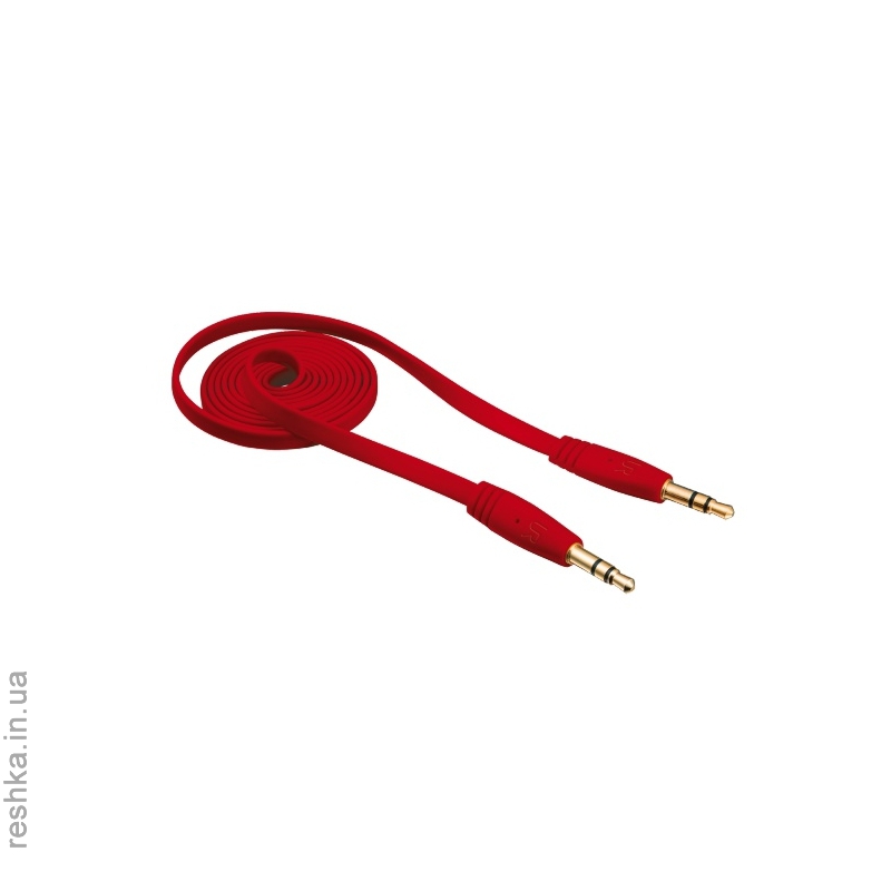 Кабель Trust URBAN Audio Cable 1m Red