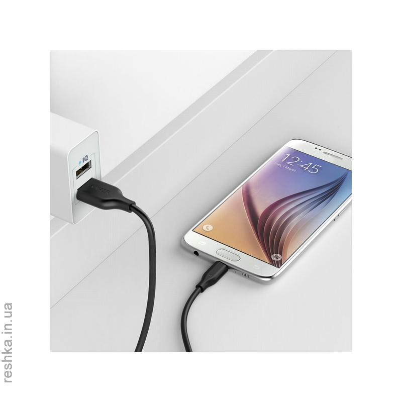 Кабель Anker Powerline Micro USB (0.9m) V3 Space Gray