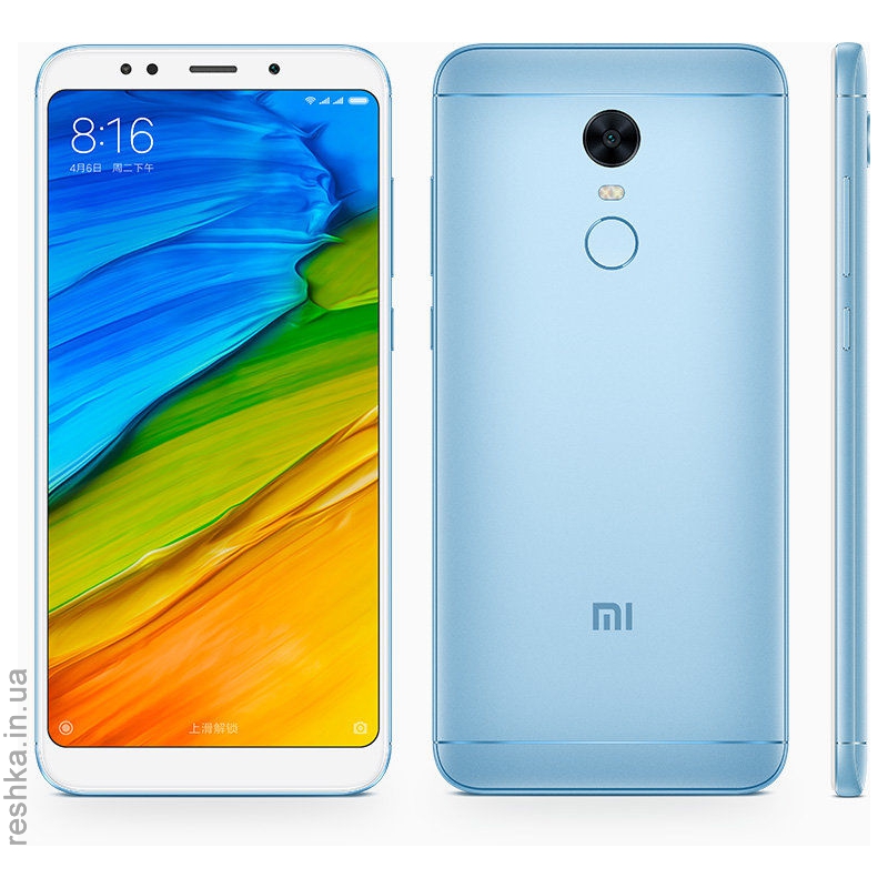Смартфон Xiaomi Redmi 5 Plus 3/32GB Blue