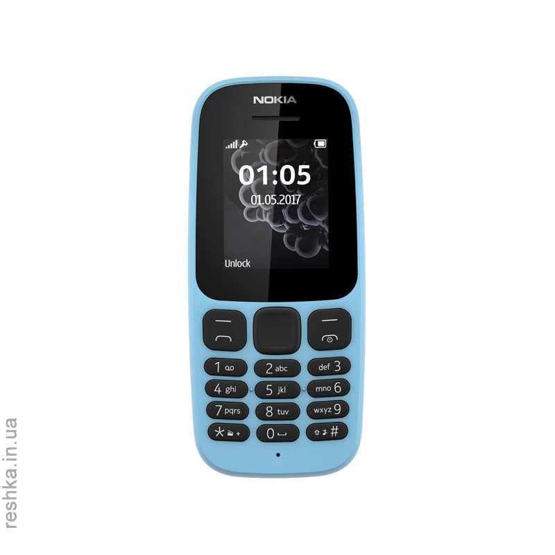 Мобильный телефон Nokia 105 Blue 