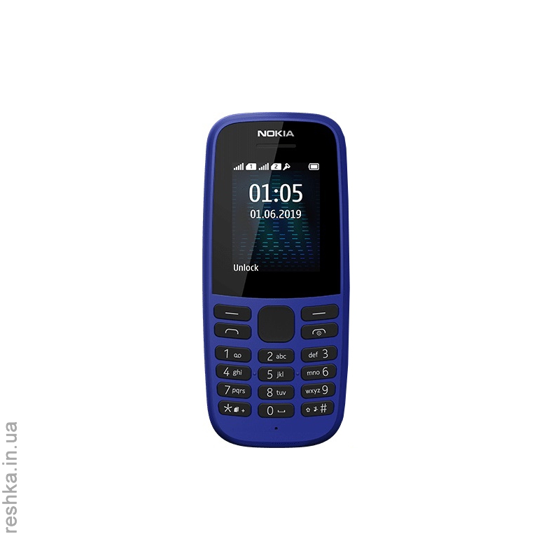 Мобильный телефон Nokia 105 (TA-1174) Blue
