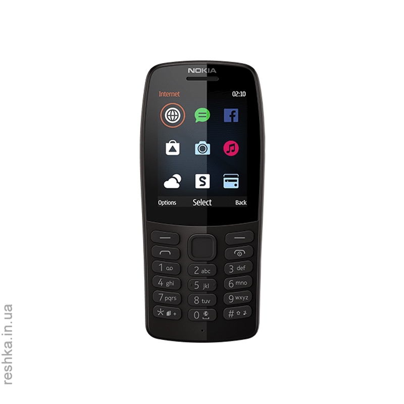 Мобильный телефон Nokia 210 Dual Sim Black