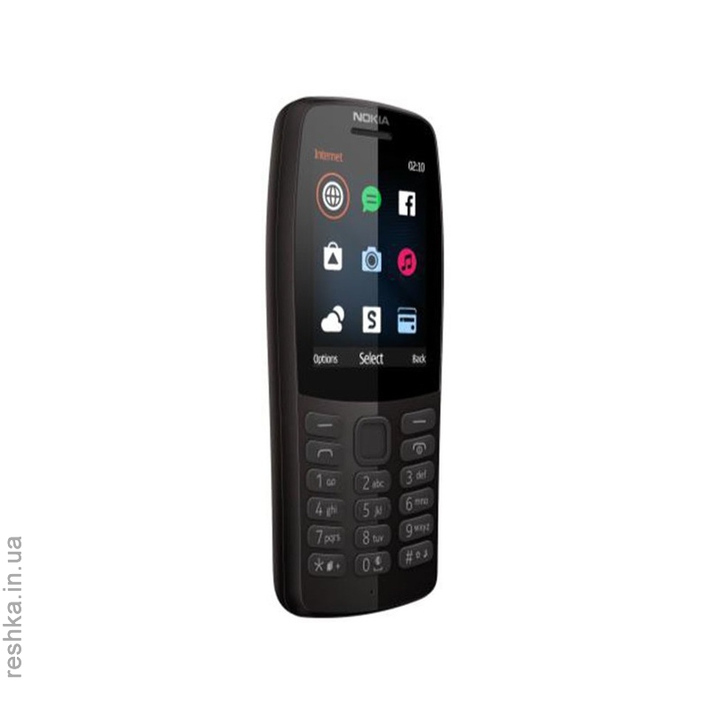 Мобильный телефон Nokia 210 Dual Sim Black