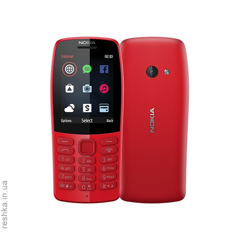 Мобильный телефон Nokia 210 Dual Sim Red