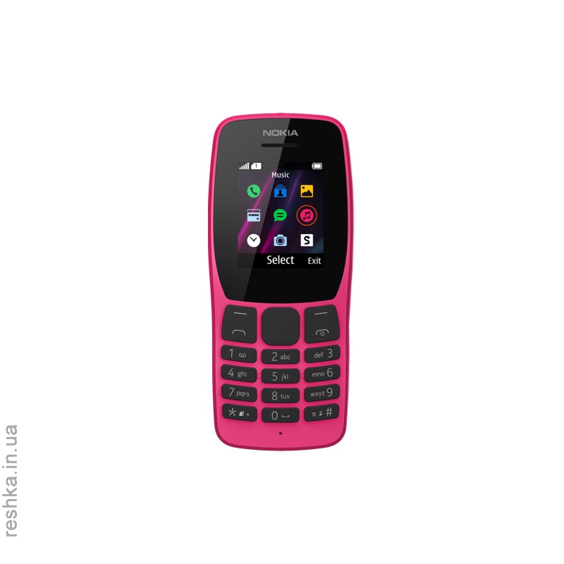 Мобильный телефон Nokia 110 Dual Sim (TA-1192) Pink