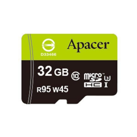Карта памяти Apacer microSDHC 32GB UHS-I U1+adapter (R95, W45MB/s)
