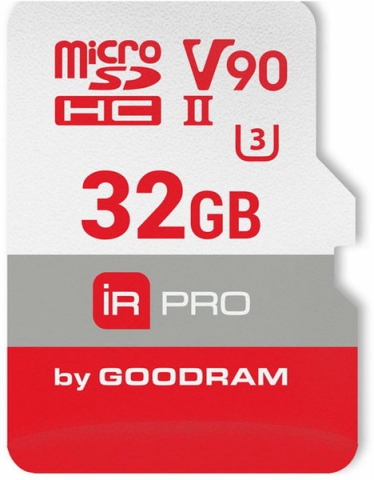 Карта памяти GOODRAM microSDHC 32GB IRDM PRO UHS II V90 U3 (R280/W240)