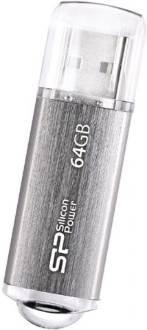 Flash Drive Silicon Power Ultima II I-series 64 GB Silver