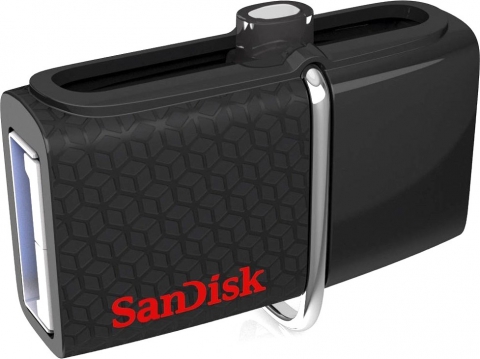 Флешка Sandisk  Ultra Dual OTG 32GB Black (SDDD2-032G-G46/GAM46)