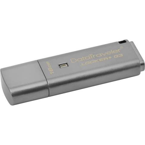 Флешка Kingston  DataTraveler Locker+ G3 16GB (DTLPG3/16GB)