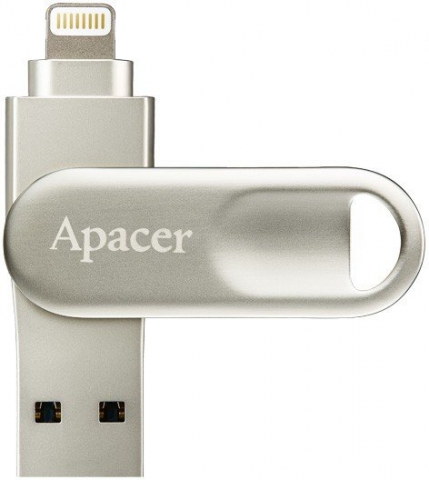 Флешка Apacer  Handy Steno AH790 32GB Silver (AP32GAH790S-1)