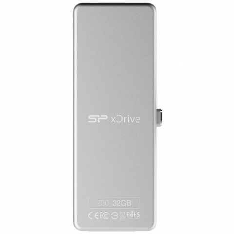 USB флеш накопитель Silicon Power 32GB xDrive Z30 White USB 3.0/Lightning (SP032GBLU3Z30V1W)