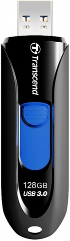 Flash Drive Transcend JetFlash 790 128 GB USB 3.0 Black