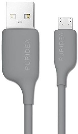 Кабель Puridea L02 - Micro USB - 1.2m Grey