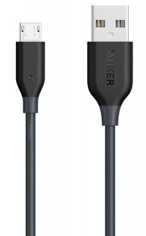 Кабель Anker Powerline Micro USB (0.9m) V3 Space Gray