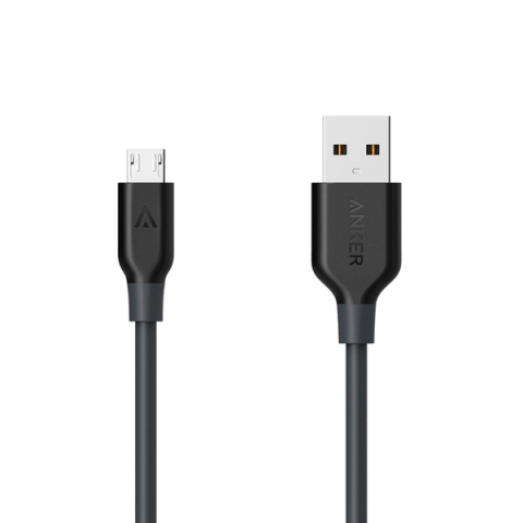 Кабель Anker PowerLine Micro USB (1.8m) Space Gray