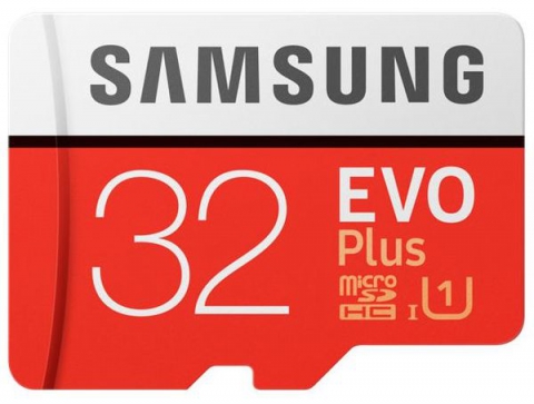 Карта памяти SAMSUNG microSDHC 32GB EVO PLUS UHS-I