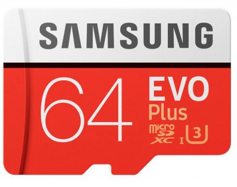 Карта памяти SAMSUNG microSDXC 64GB EVO PLUS UHS-I
