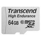 Карта памяти Transcend microSDXC 64 GB Class 10 High Endurance + ad