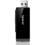 Флешка Apacer  Handy Steno AH350 64GB Black (AP64GAH350B-1)