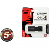 USB флеш накопитель Kingston 64Gb DataTraveler 100 Generation 3 USB3.0 (DT100G3/64GB) изображение 2