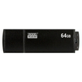 Флешка Goodram  Edge 64GB Black (UEG3-0640K0R11)