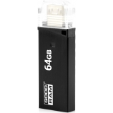 Флешка Goodram  Twin 64GB Black (OTN3-0640K0R11)