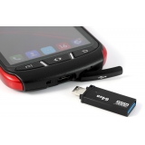 Флешка Goodram  Twin 64GB Black (OTN3-0640K0R11)