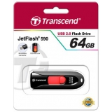 Flash Drive Transcend JetFlash 590 64GB Black